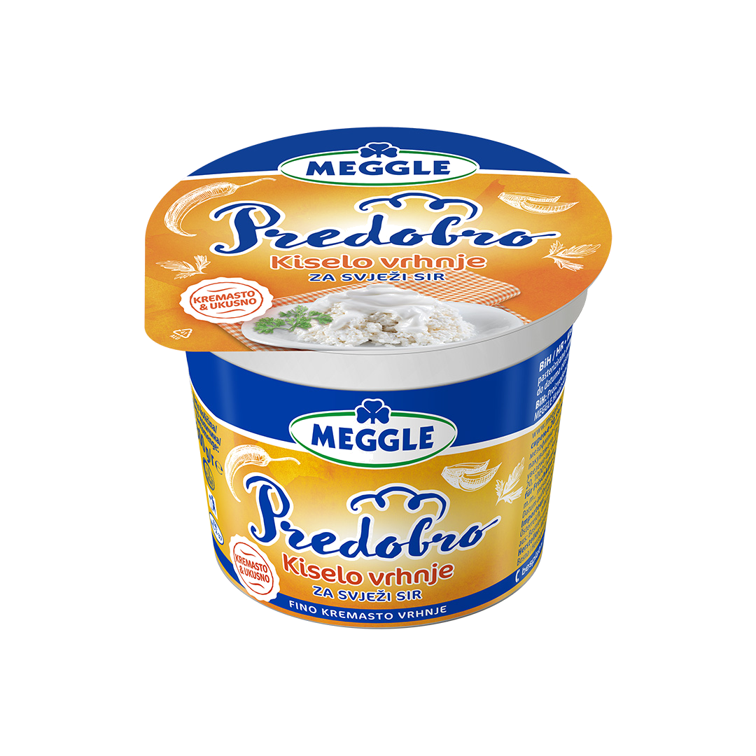 Vrhnje kiselo za svježi sir 300g 22,5% meggle