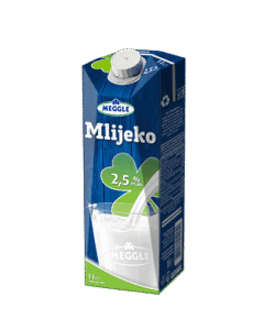 Mlijeko 1l 2,5% meggle
