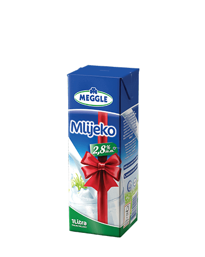 Mlijeko 1l 2,8% meggle