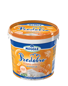 Vrhnje kiselo za svježi sir meggle 20,5% mm 850g