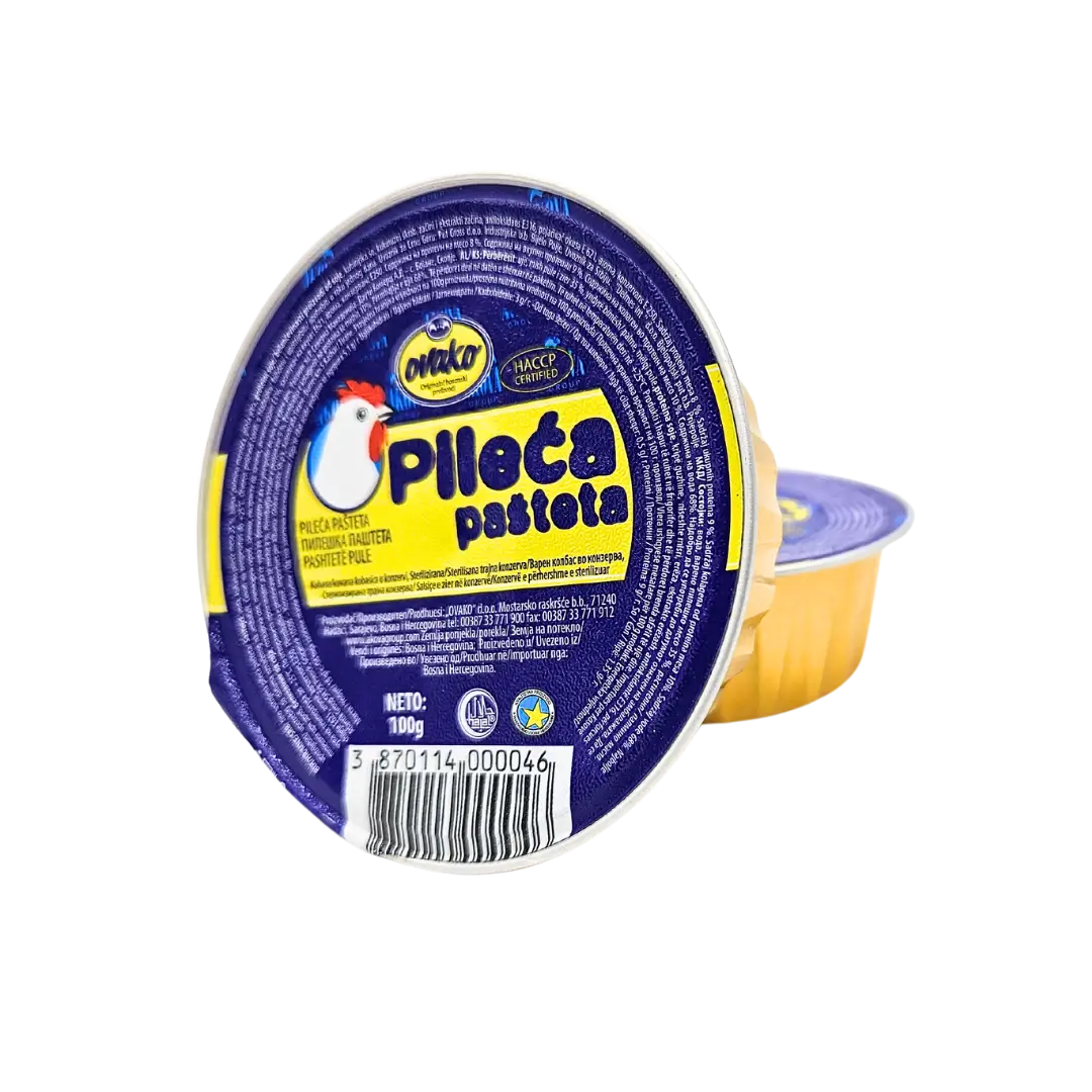 Pašteta pileća ovako 100g