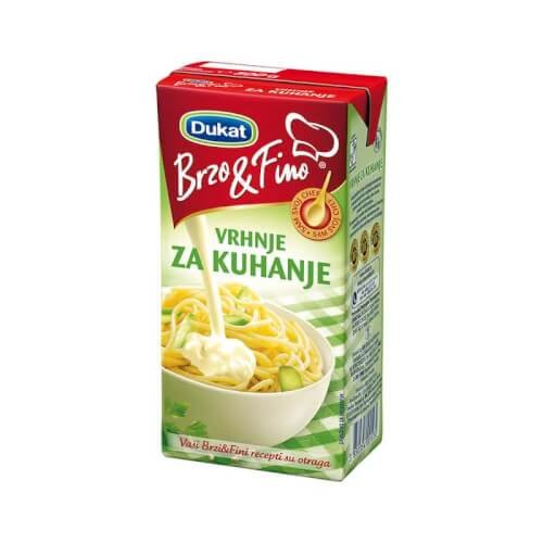 Vrhnje za kuhanje 500g 20% dukat