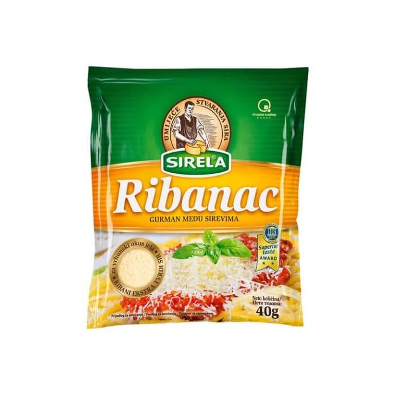 Sir tvrdi 40g sirela ribani