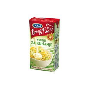 Vrhnje za kuhanje 200g 20% dukat