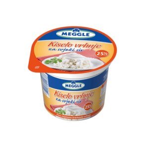 Vrhnje kiselo za svježi sir 300g 22,5% meggle