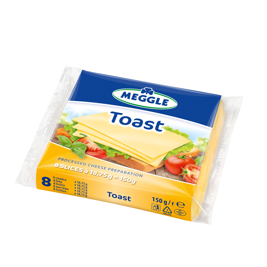 Sir u listićima 150g meggle tost