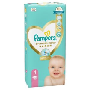 Pelene 52kom pampers 4 premium vp maxi 9-14kg