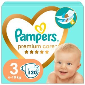 Pelene 120kom pampers 3 premium mb midi 6-10kg