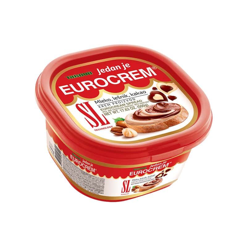 Krem namaz 500g eurokrem zdjela sl pvc
