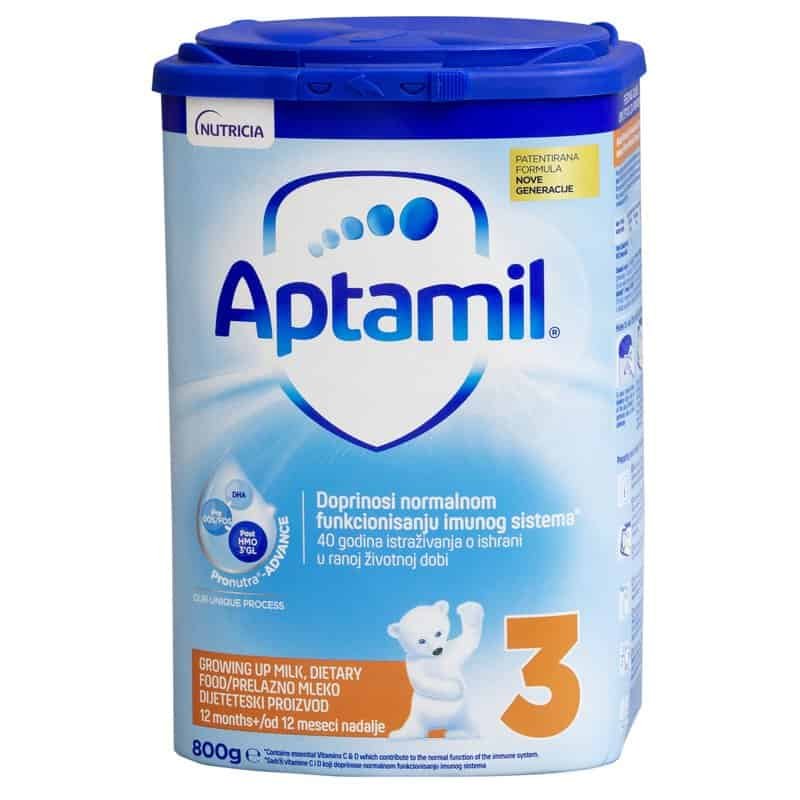 Mlijeko za dojenčad 800g milupa aptamil 3 prebioticima