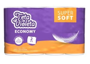 Ubrus papirni 2sl 4kom violeta