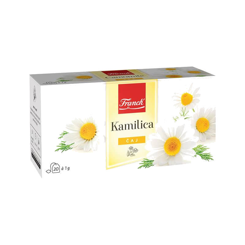Čaj 20g kamilica filter franck