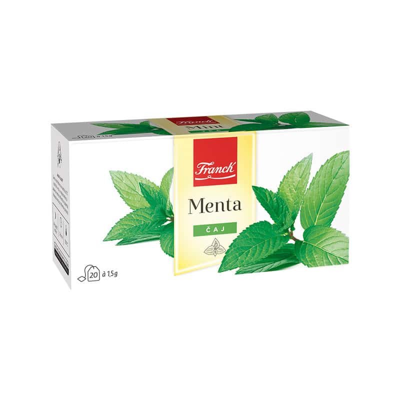 Čaj 30g menta filter franck