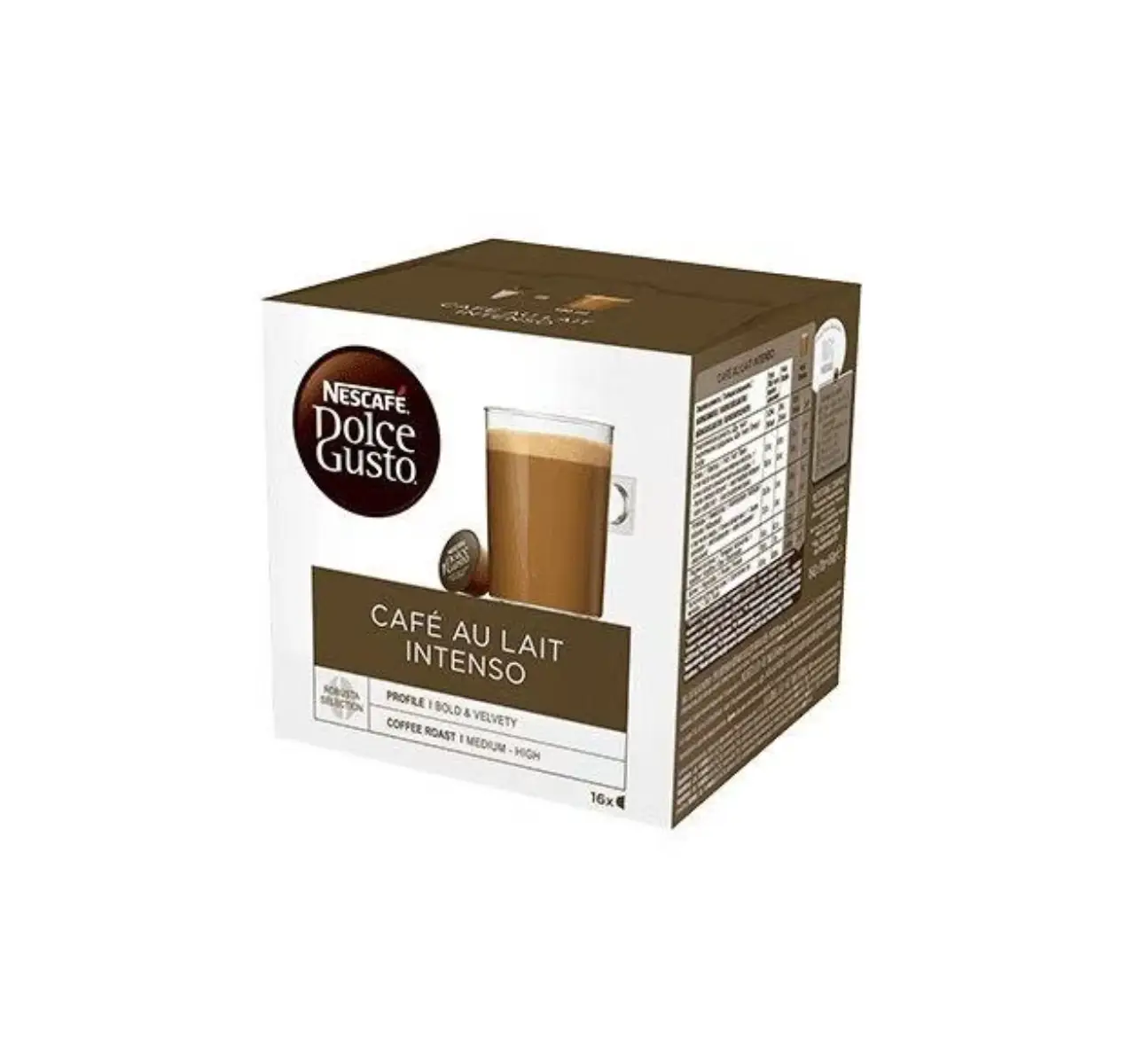 Kafa espresso 160g nescafe dolce gusto au lait