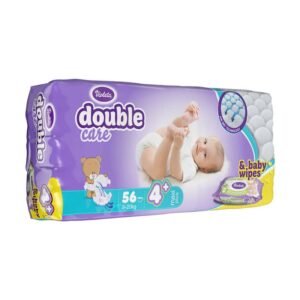 Pelene 56kom violeta maxi plus vel.double care air dry 4+