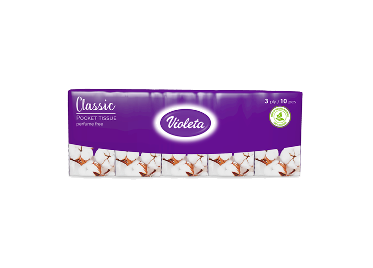 Maramice papirne 10kom Violeta