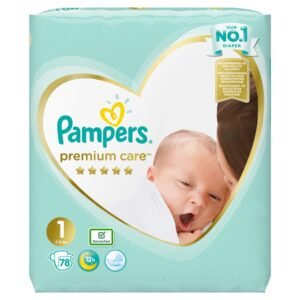 Pelene 72kom pampers 1 premium vp1 newborn 2-5kg