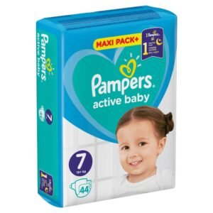 Pelene 44kom pampers 7 jumbo maxi pack 7 15kg+