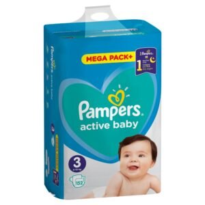 Pelene 152kom pampers 3 mb midi 6-10kg