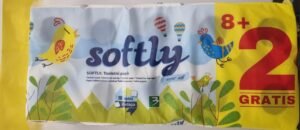 Toaletni papir softly 2sl 8+2kom gratis softly fpb