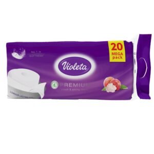 Toaletni papir 3sl 20kom violeta breskva