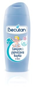šampon i kupka 200ml becutan 2u1 baby