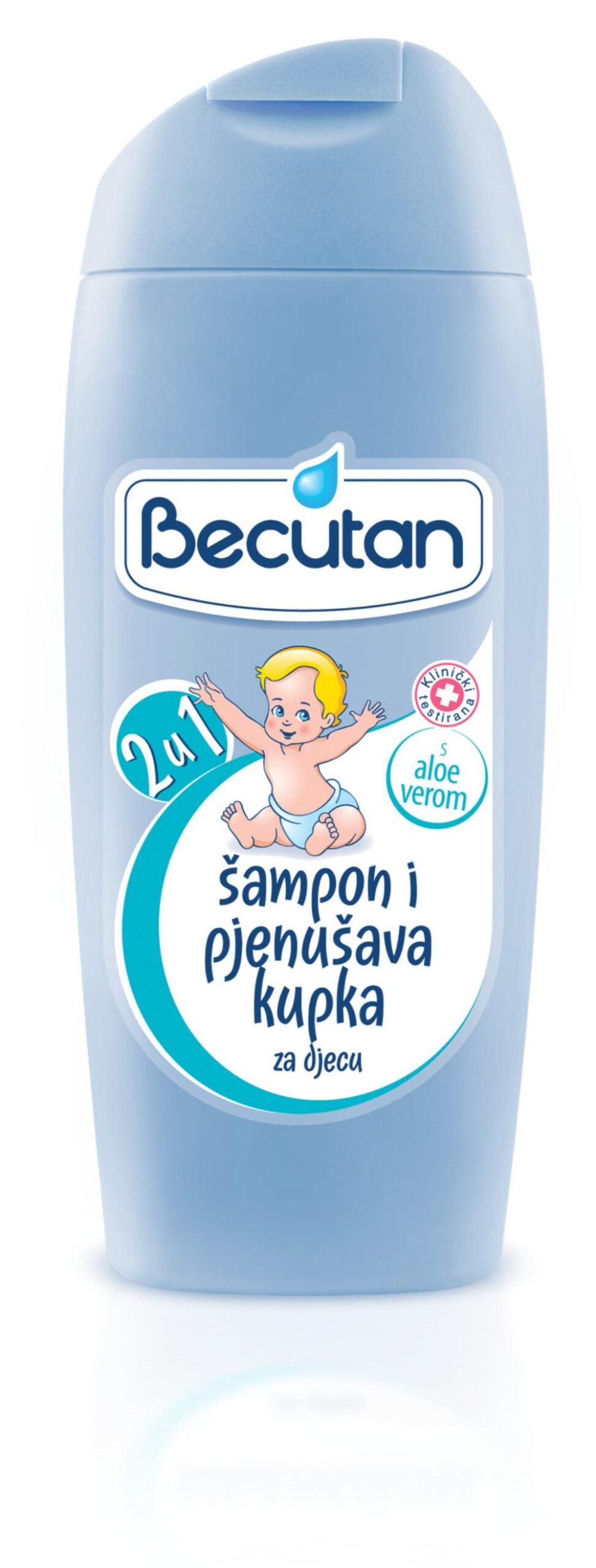 šampon i kupka 200ml becutan 2u1 baby