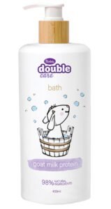 Kupka za tuš.400ml violeta za bebe double care