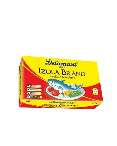 Riba skuša izola delamaris 125g