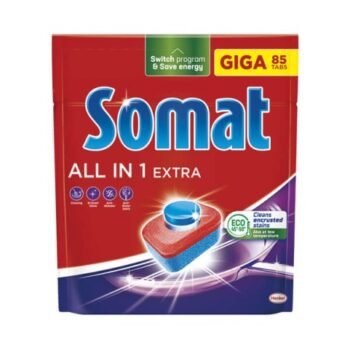Somat All in One Extra tablete za mašinsko pranje suđa, 85 kom.