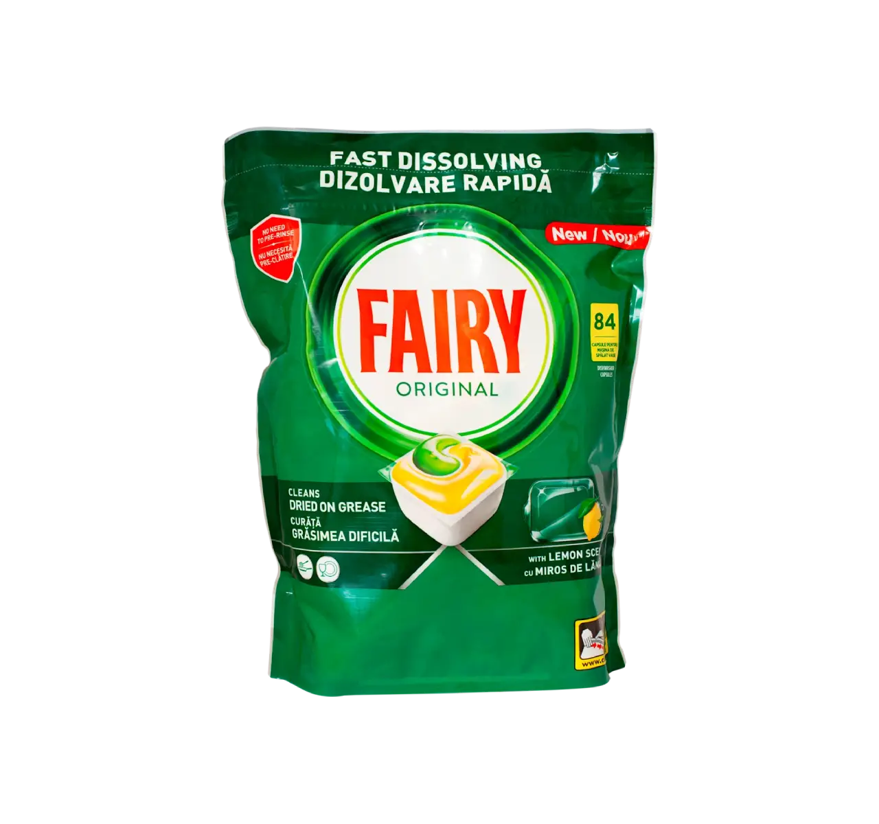 Fairy All In One tablete za mašinsko pranje suđa, 84 kom.