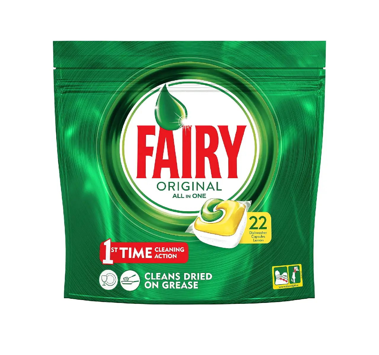 Tablete za mašinsko pranje suđa 22kom fairy all-in-one