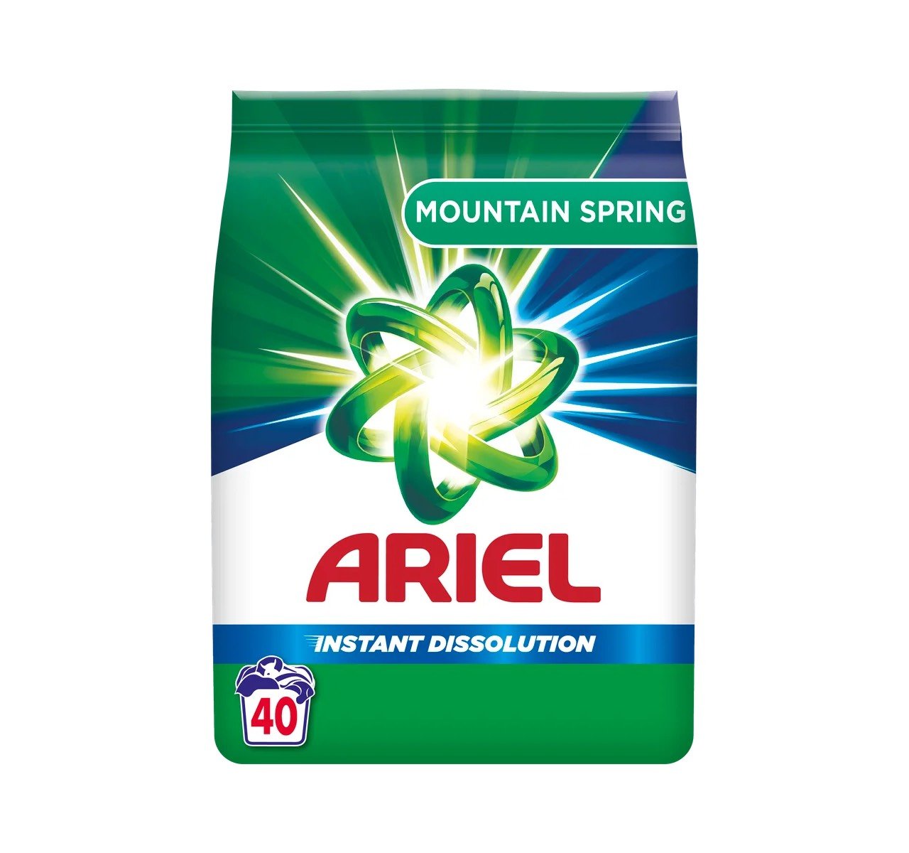 Deterdžent za veš 40pranja ariel mountain spring