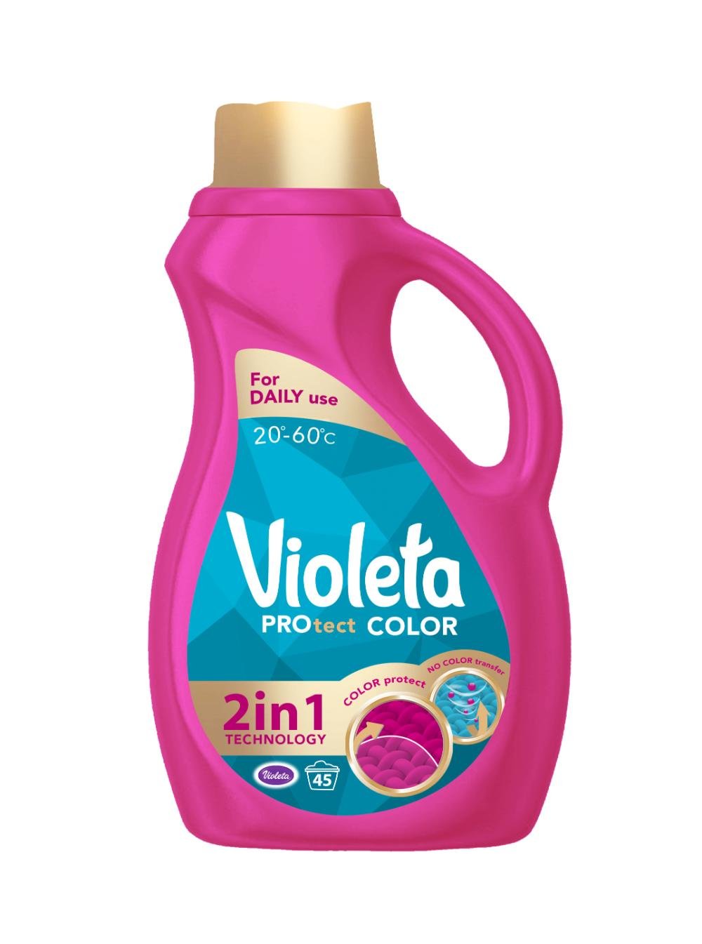 Deterdžent za veš tečni 2,7l teta violeta color