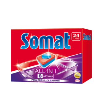 Tablete za mašinsko pranje suđa 24kom somat all in one