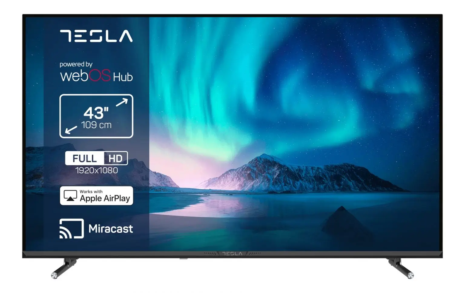 Tesla LED televizor 43E645BFW, Full HD, Smart TV, WebOS