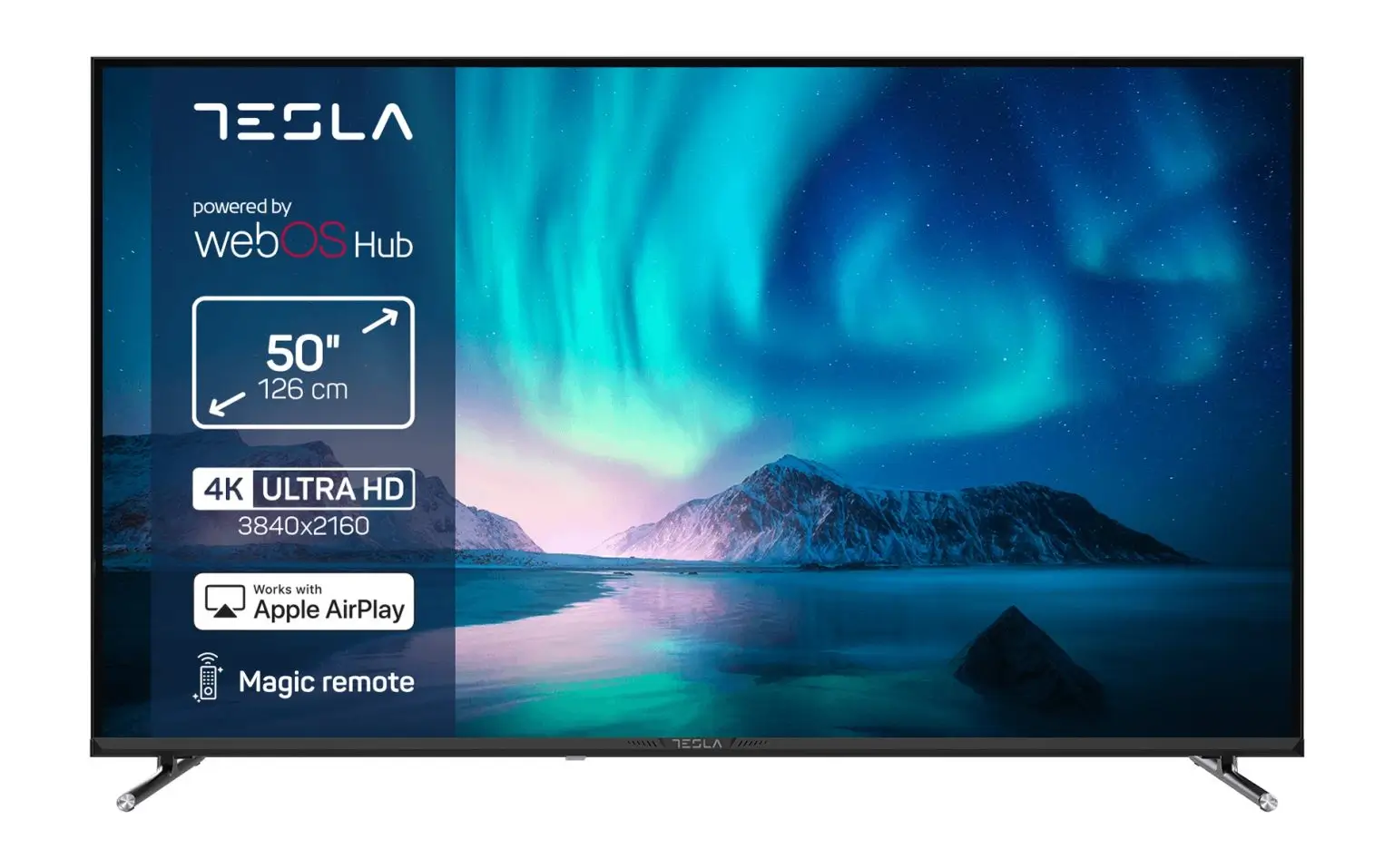 Tesla LED televizor 50E645BUW, 4K Ultra HD, Smart TV