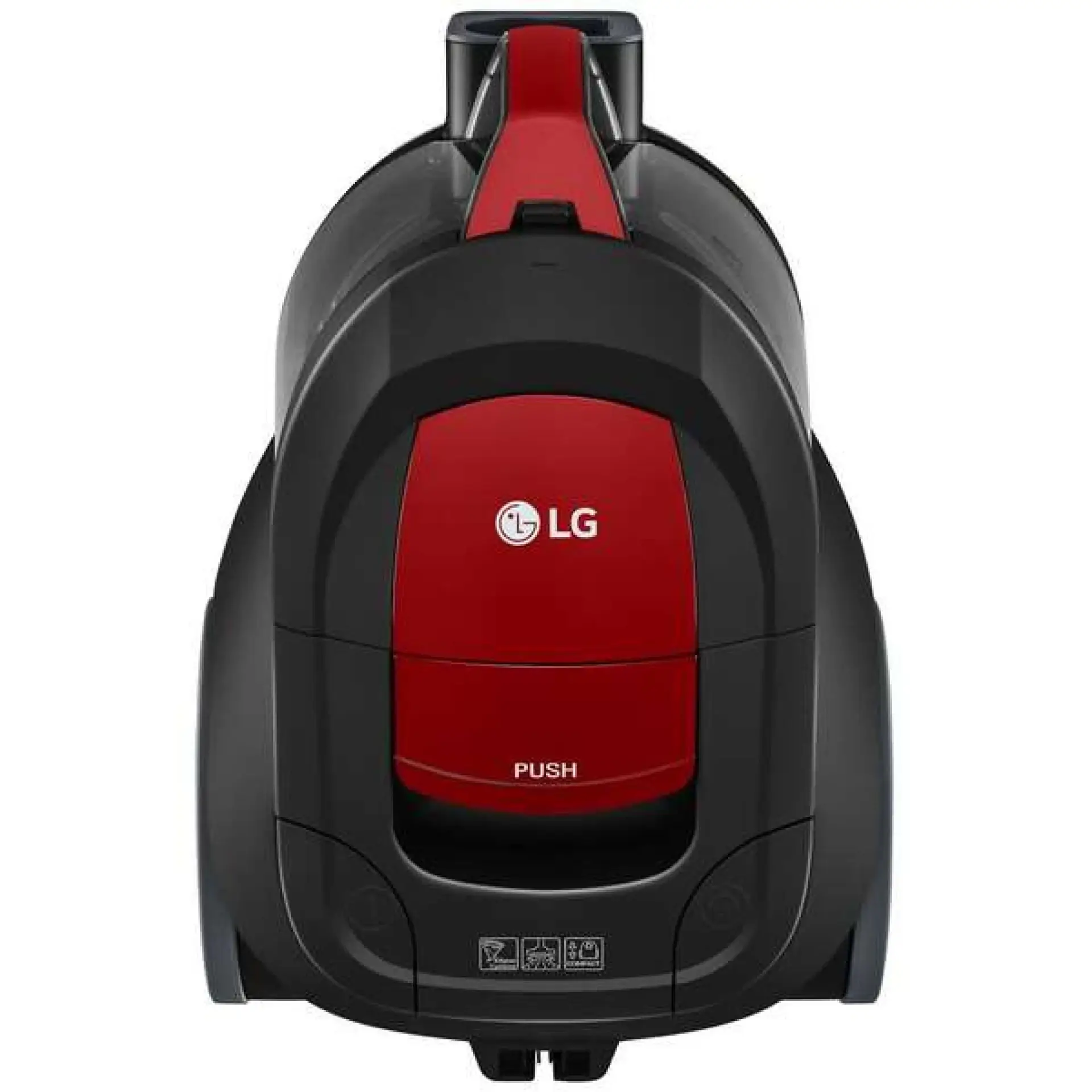 LG usisivač VC5506NHTCR sa posudom 650 W; HEPA filter; crveni