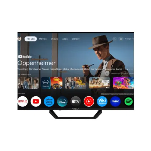 Tesla LED televizor 50E655BUS, 4K Ultra HD, Smart TV, Google TV™, Crni