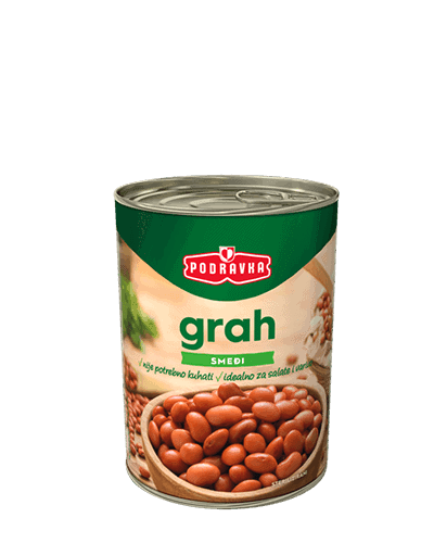Grah 400g smeđi konzervirani podravka