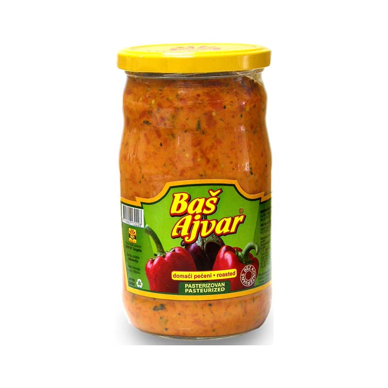 Ajvar 660g domaći blagi baš